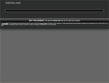 Tablet Screenshot of intrnic.net
